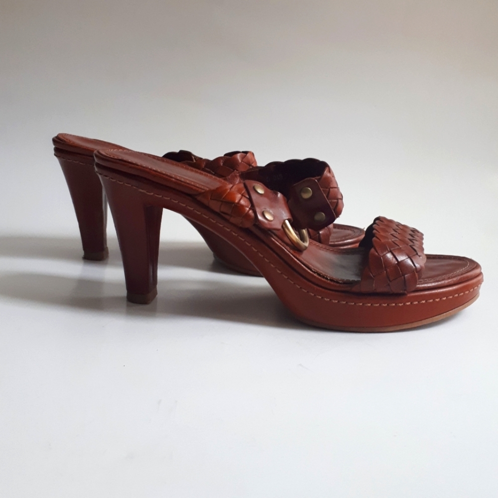 Coach | Open-toe Leather Sandals